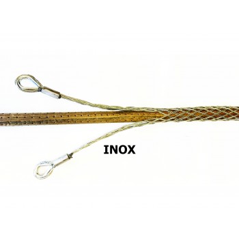 Open type met 2 kousen Inox 1m
